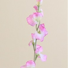 센트바스켓 프릴 스위트피 조화 실크플라워, 푸시아핑크, 1개