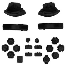 HOHOO 任天堂 Switch Joy-Con 搖桿帽 按鈕 自行維修工具套組, 1套, 黑色, 單一商品