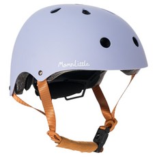 MomnLittle 兒童用First磁吸扣安全帽, 純淨薰衣草紫, 1個