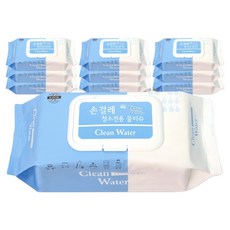 miel Clean Water 清潔用濕紙巾, 80入, 10個, 50g