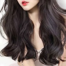 Nalli Sisters 自然波浪髮片 接髮 60cm 3入, 深棕色, 1個