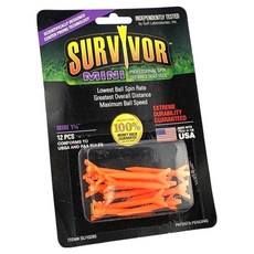 索瓦伊弗 Greenkeepers 專業旋轉飛行距離迷你高爾夫球釘組, 1套, 橘色