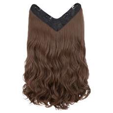 Nanli Sisters 波浪接髮假髮片 60cm, 淺棕色, 1個
