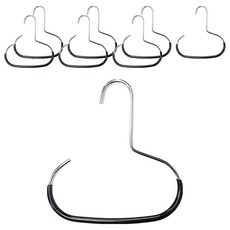 Sutiful 圍巾帽架, 黑色, 8個