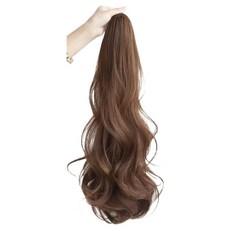 Nalli Sisters 波浪接髮局部半頂假髮, 1個, 淺棕色 夾式