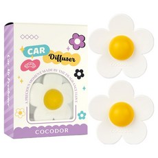 COCODOR 珂珂朵爾 固體車用擴香, 綠檸檬(花), 1套