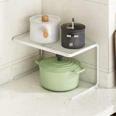 Some's Mine廚房平底鍋收納架 中型, 白色, 1個, 第二階段