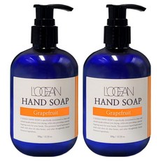 L'OCEAN 保濕泡沫洗手露 葡萄柚香, 300ml, 2瓶