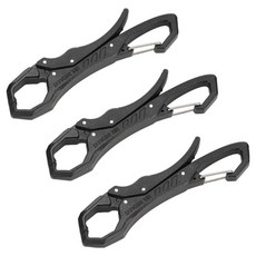 Zlenak 多功能迷你登山扣握把, 黑色, 3個