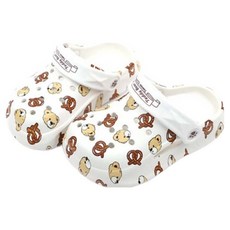 Lulushu 兒童泰迪蝴蝶餅EVA涼鞋 BY120