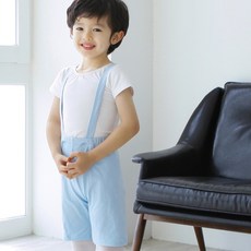 TUTUNCO 男童芭蕾舞服 丹迪T恤 + 吊帶短褲套裝