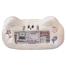 아트조이 학생카드 필통, 1개, 핑크 고양이