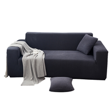 ANTIAN 北歐風萬用彈力全包柔軟沙發套, 金屬灰, 1個