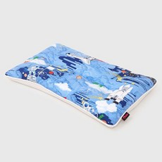 elim korea 低款涼感兒童枕頭, 火箭人