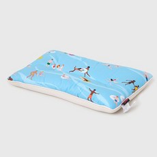 elim korea 低款涼感兒童枕頭, 海灘