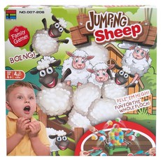 KINGSO TOYS Casvi Jumping High 擲羊桌遊套組, 1套, 混合顏色