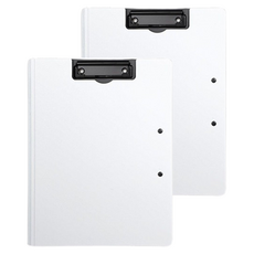 Akako 軟質粉彩板夾 白色, 2個