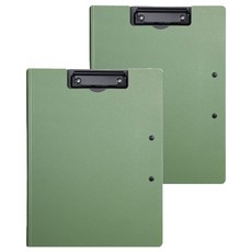 Akako 軟質粉彩板夾 綠色, 2個