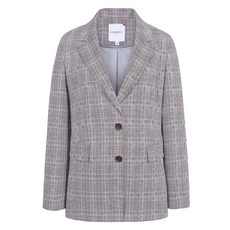 크로커다일레이디 여성용 체크배색 슬림핏 마혼방 자켓 CLCMJK105