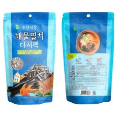 선율 수산시장 해물멸치다시팩 5p, 2개, 75g