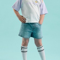 MARK GONZALES KIDS 男童天使丹寧短褲