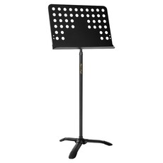 MIGHTY KING 全鋼油壓式樂譜架 MUS3100, 黑色, 1個