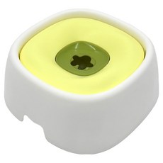 doongdoongpet 寵物防塵飲水碗, 綠色, 1個