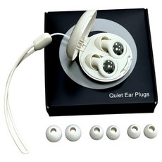 Just Pick 隔音矽膠耳塞 白色組, 1套