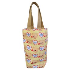 뷰레이터닷컴 보틀베어 물병가방 대형, 하트, 1개