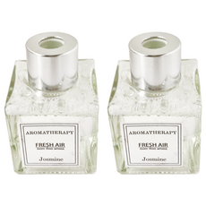 Beautiful life 花漾系列精油擴香瓶 清新空氣 居家擺飾, 經典款櫻花, 2件