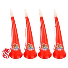 Stupid BABO 海螺喇叭, 紅色, 4個