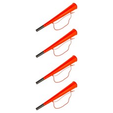 비에이비오 긴 응원 나팔, 레드, 4개