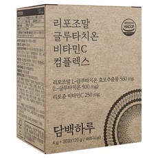 Danbaekharu Liposomal穀胱甘肽維他命C複合物 30入, 30條, 1盒