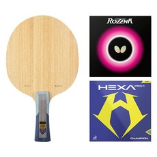 Loki Lockstone11 FL 桌球拍 + Rozena 膠皮 + Hexapro1 膠皮套組, 1套, Loki Lockstone 11 FL