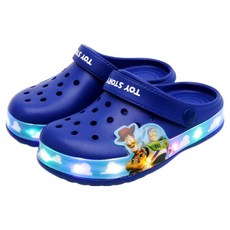 SHOELAMODE 迪士尼男童胡迪與巴斯側邊發光涼鞋