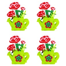 Allode 花朵噴霧器 母親節 DIY, 4個, TYPE01 康乃馨