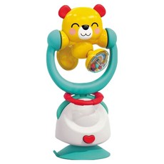 Hola Toys 嬰兒用2in1高腳餐椅吸盤玩具, 1個, 功夫熊