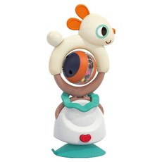 홀라 유아용 2in1 하이체어 흡착 장난감, 장난꾸러기 토끼, 1개