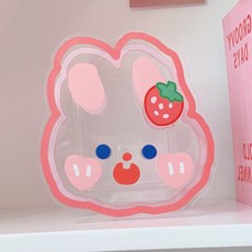 골드팡 아크릴 캐릭터 연필꽂이, 베리래빗, 1개