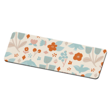 收納王妃 北歐風珪藻土軟式洗漱墊 24 x 8 x 0.5cm, 1個, 田園鄉村