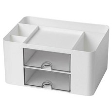 Infi Shop 北歐極簡桌面收納盒, 白色, 1個