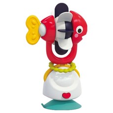 Hola Toys 嬰兒用2in1高腳餐椅吸盤玩具, 1個, 風車魚