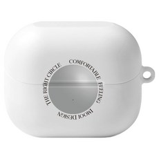 Imooi 三星 Galaxy Buds3 Buds3 Pro 硬殼保護套 第5季, 單一商品, 1個, 大圓球 白款
