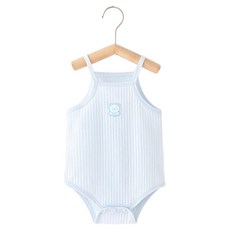Bebeniz 嬰幼兒用透氣夏日感純棉細肩帶連身衣