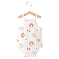 Bebeniz 嬰幼兒透氣夏季款純棉細肩帶連身衣