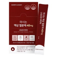 MOMMY&DADDY 飲用液態鐵劑 30入, 30錠, 1個
