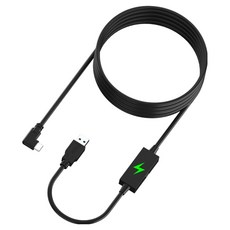 라온디지털 오큘러스 메타 퀘스트 1 / 2 / 3 VR 링크 고속 충전형 케이블, 1개, 5m