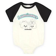 Milk Baby幼兒用馬卡龍插肩連身衣 宝寶連身衣