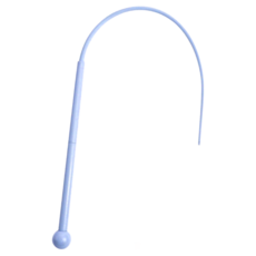 仿真老鼠尾巴逗貓棒 桿 + 尾巴, 1組, 藍色