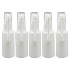Pogeun商店 噴嘴噴霧瓶 大象分裝瓶 白色 30ml, 5個